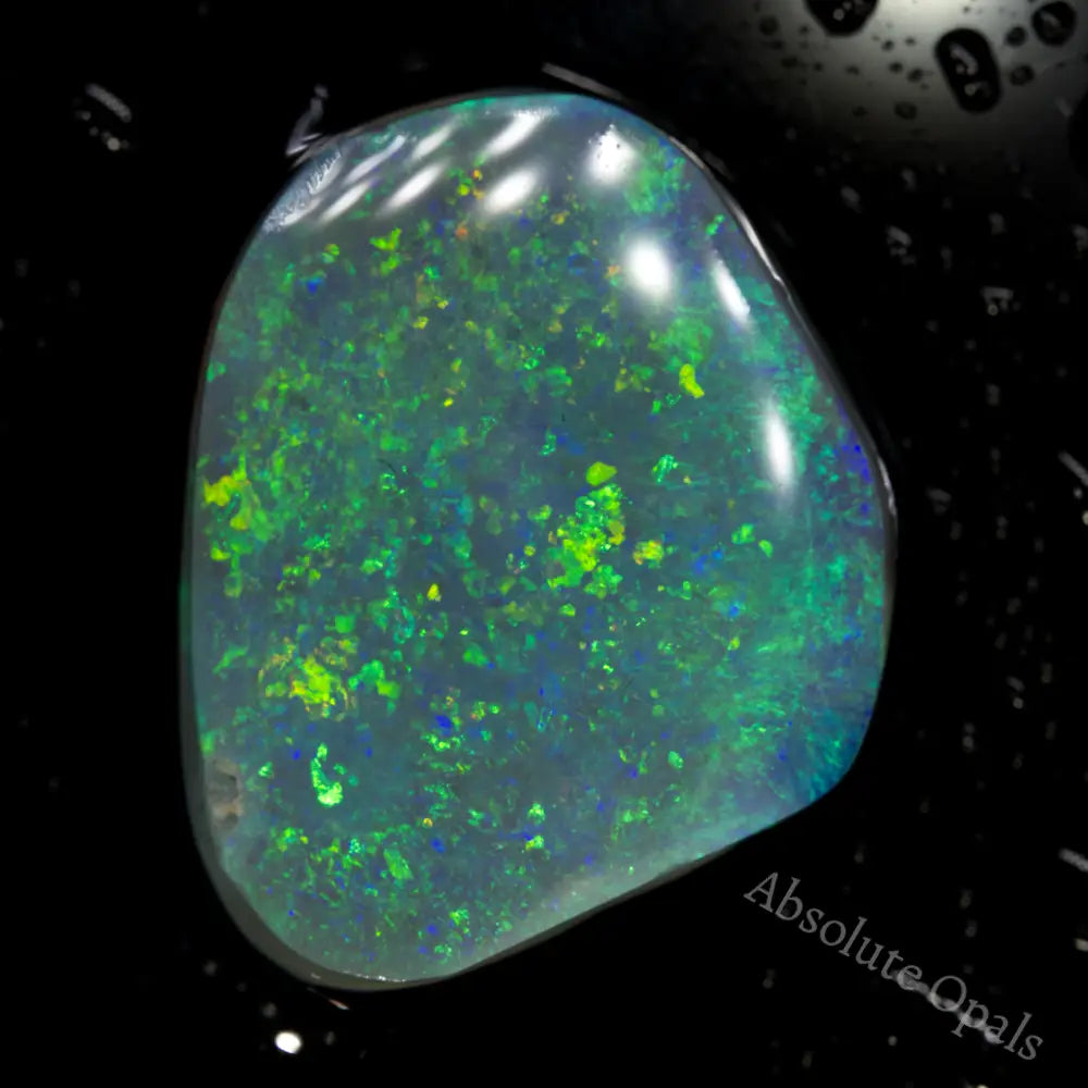 Australian Single Rough Opal, Rub Lightning Ridge