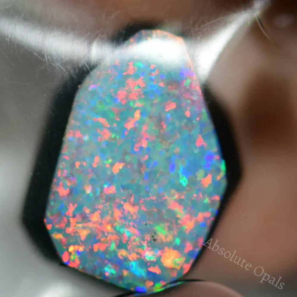 7.9 Cts Australian Opal Doublet Stone Rub Lightning Ridge