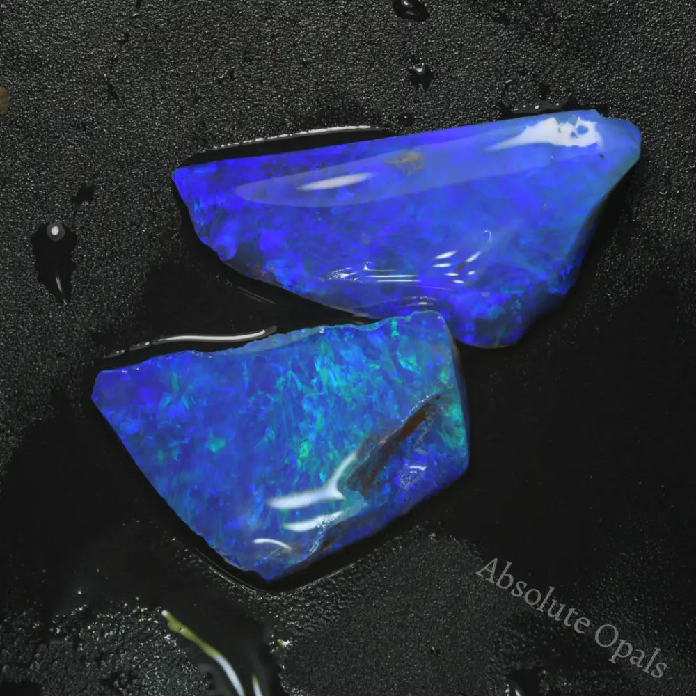 rough opal for doublet inlay