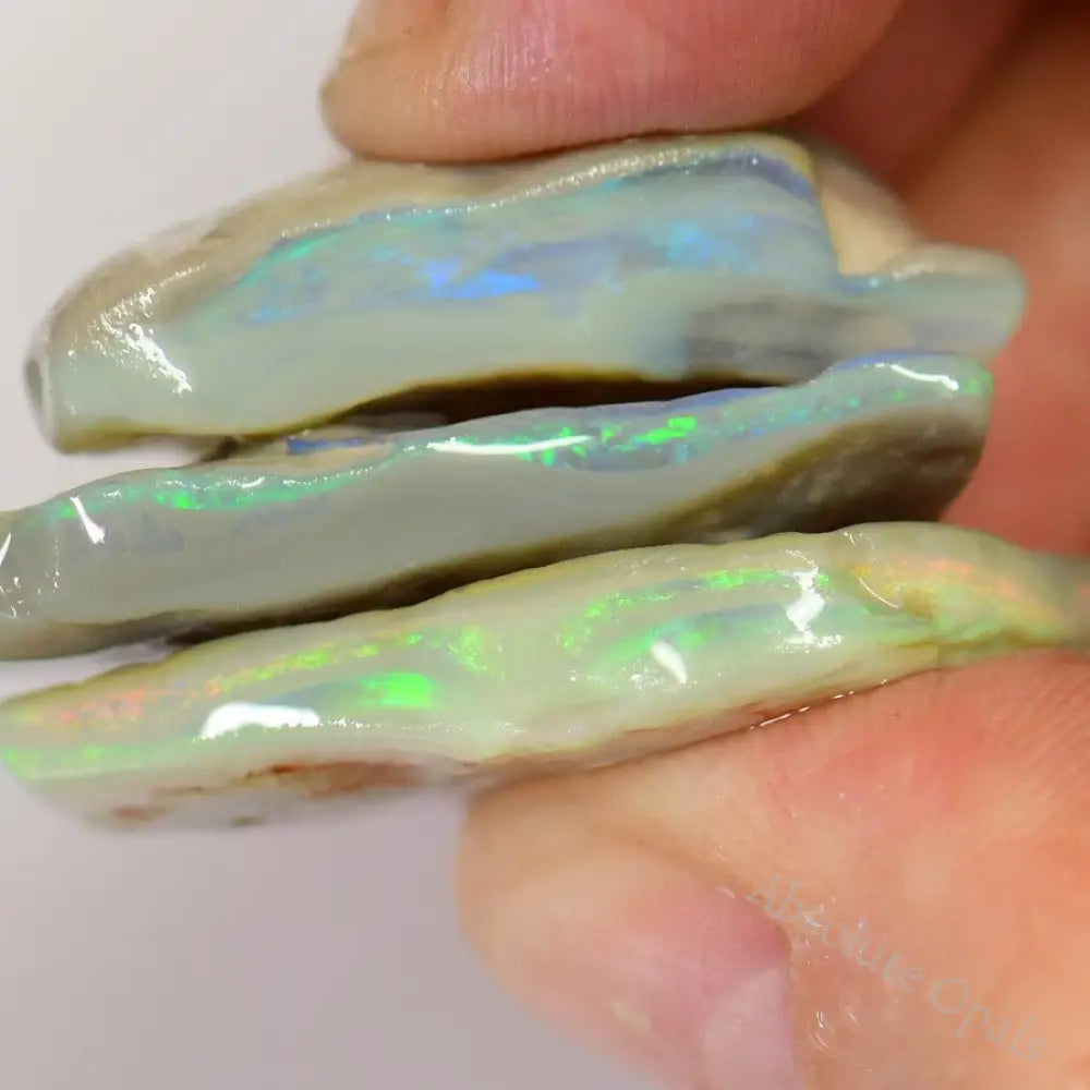 70.35 Cts Australian Rough Opal Parcel Lightning Ridge For Carving