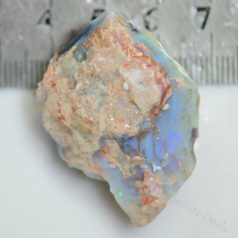 70 Cts Australian Rough Opal Lightning Ridge Single