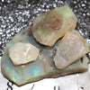 71.15 Cts Australian Solid Semi Black Opal Rough Lightning Ridge Parcel