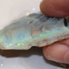 71.15 Cts Australian Solid Semi Black Opal Rough Lightning Ridge Parcel