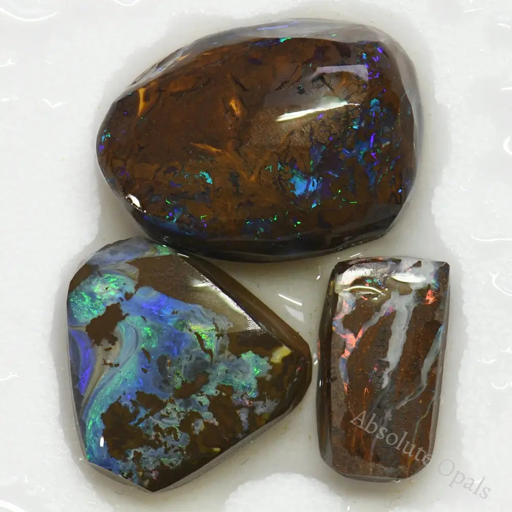 Australian Boulder Opal Rough Parcel