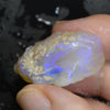 72 cts Australian Rough Opal Lightning Ridge -Purple