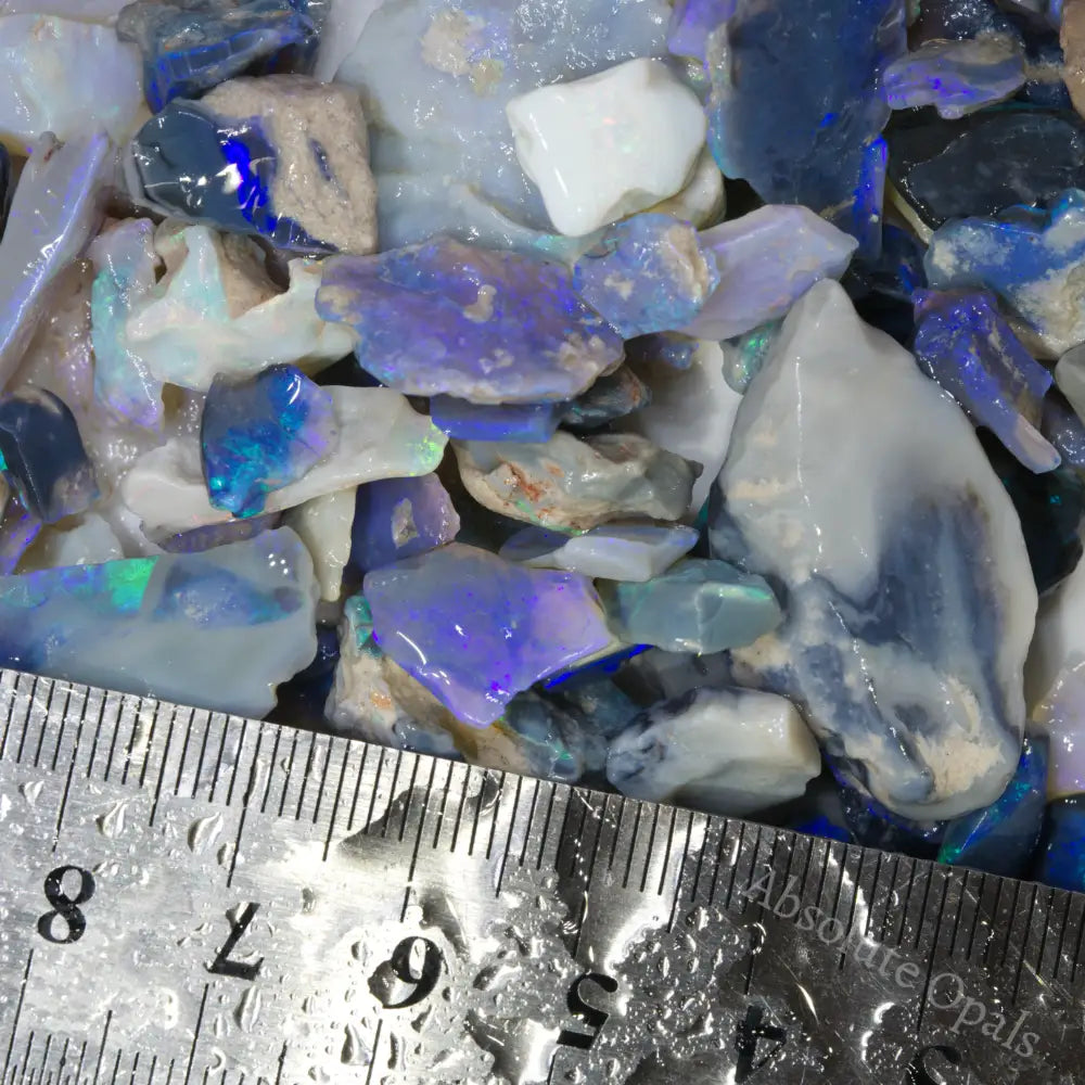  Rough Opal Parcel, Lightning Ridge - Potch and Colour CMR