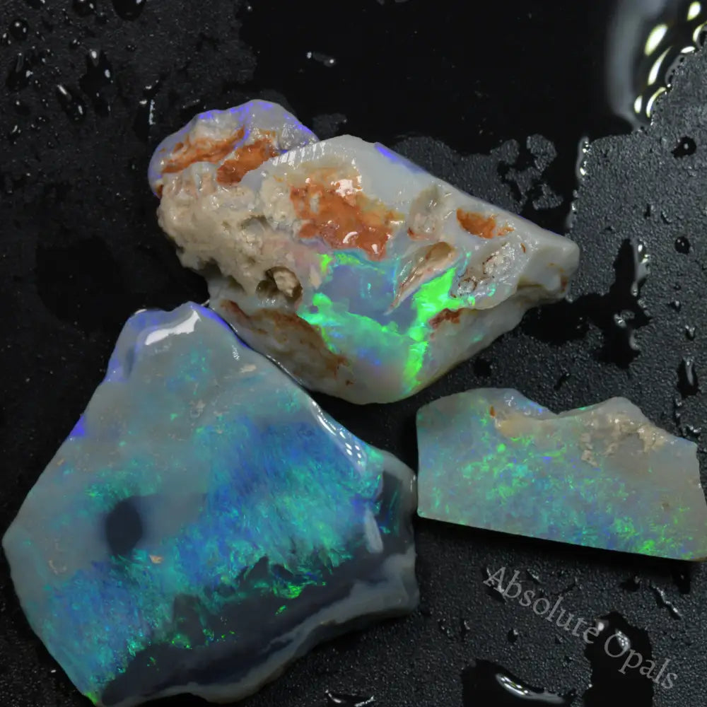 74.4 cts Rough Opal Rubs Parcel Lightning Ridge