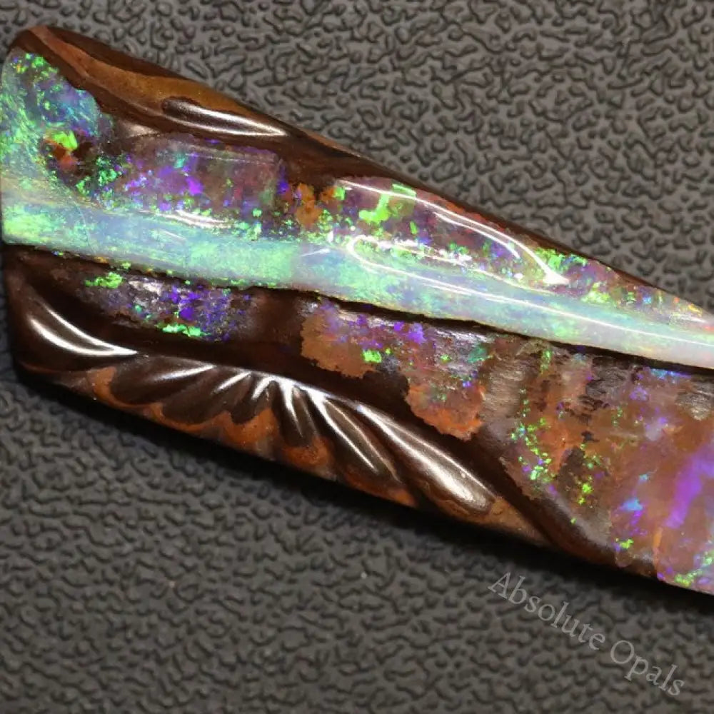 Australian Boulder Opal, Cut Loose Stone