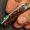 74.45 Cts Green Australian Boulder Opal Cut Loose Stone