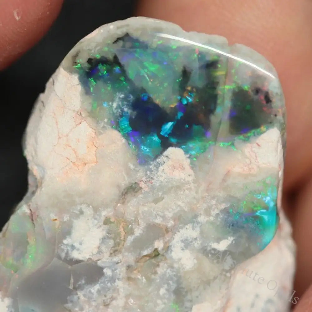 75.20 Cts Australian Opal Rough Lightning Ridge Polished Specimen