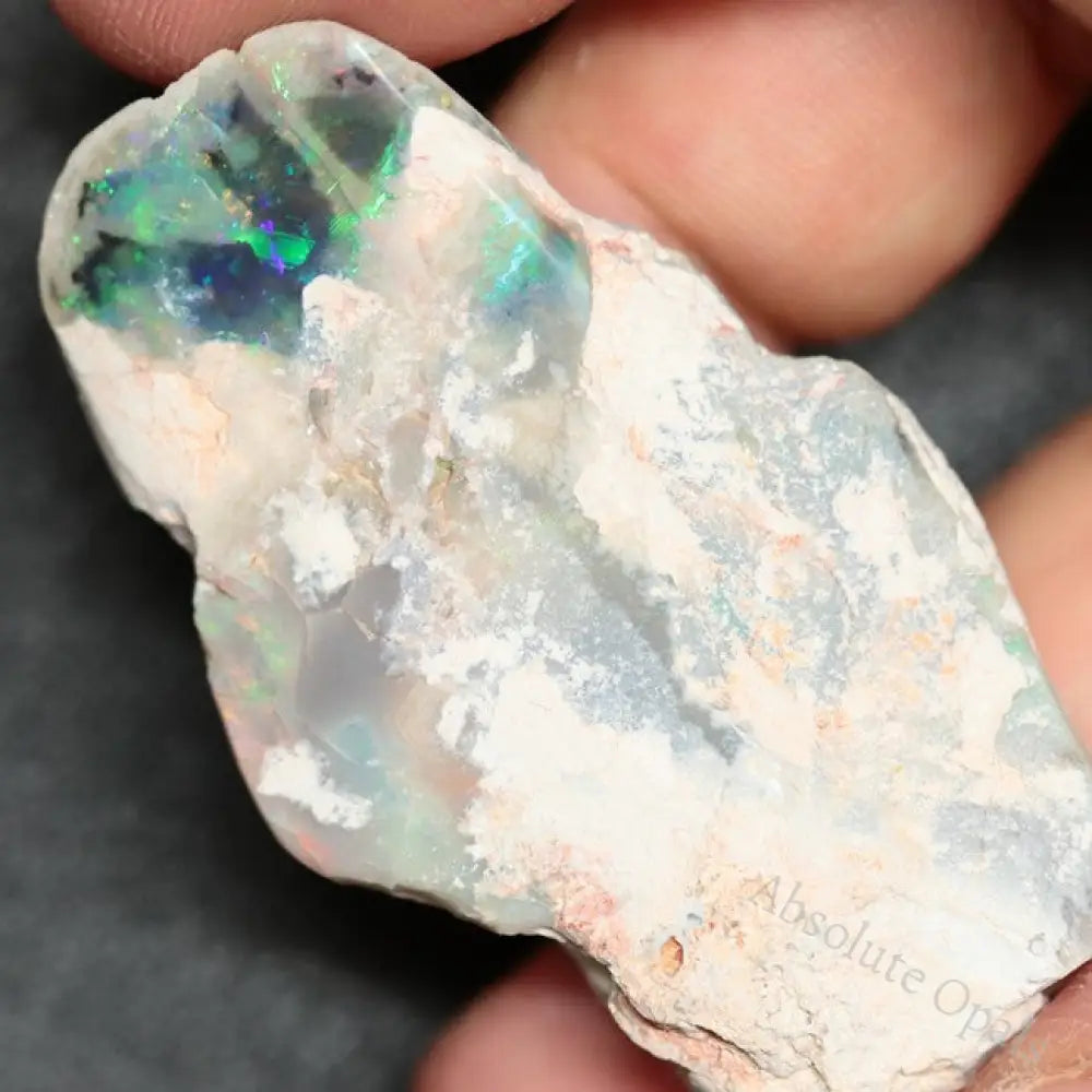 75.20 Cts Australian Opal Rough Lightning Ridge Polished Specimen