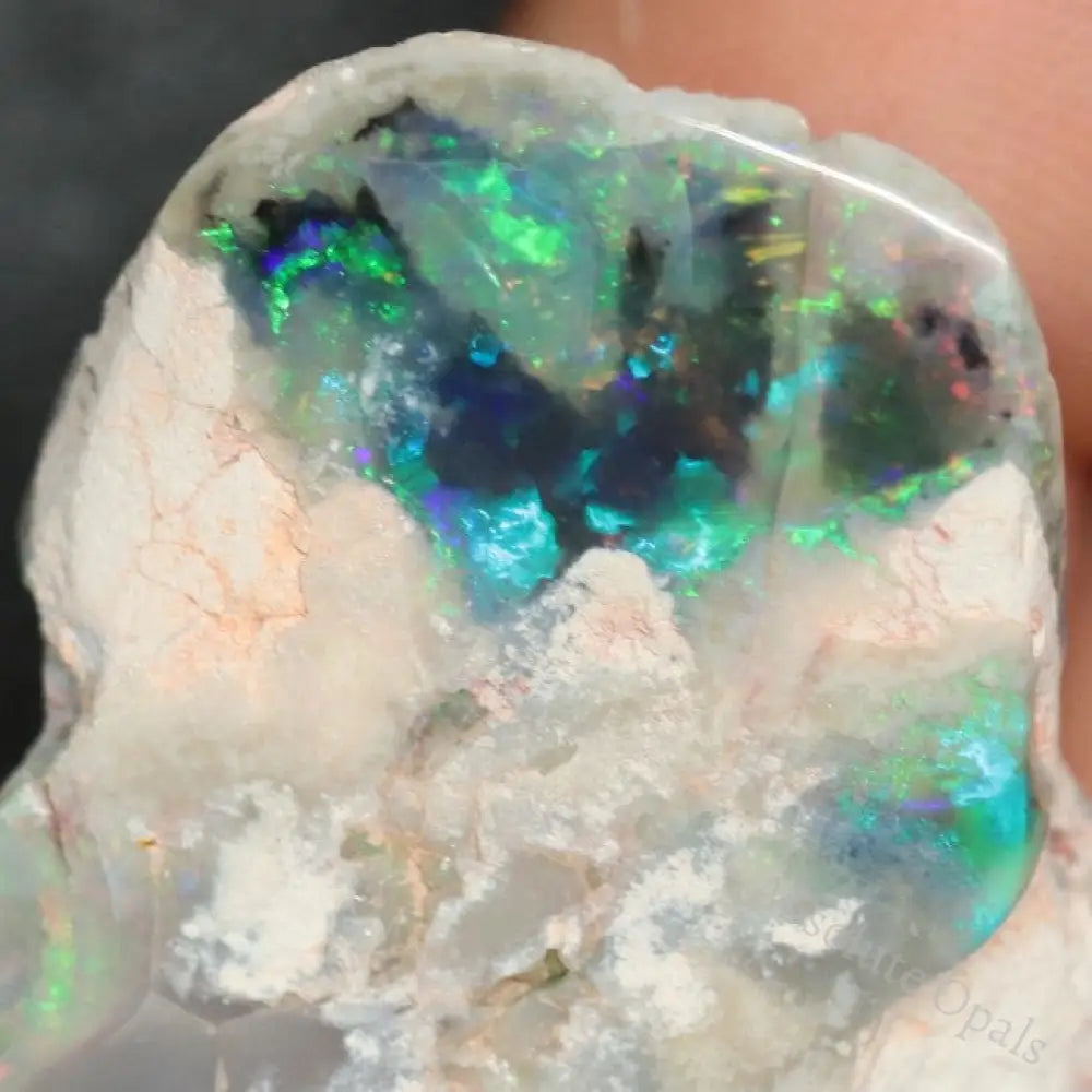 75.20 Cts Australian Opal Rough Lightning Ridge Polished Specimen