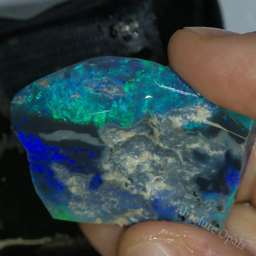 75.3 Cts Australian Rough Opal Lightning Ridge