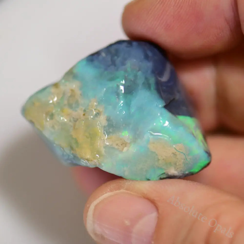 75.55 Cts Australian Lightning Ridge Opal Rough For Carving