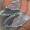 75.7 Cts Australian Lightning Ridge Black Opal Rough For Carving