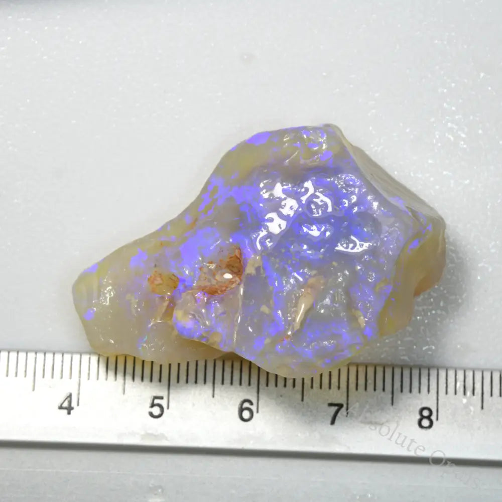 75 cts Australian Rough Opal Lightning Ridge -Purple