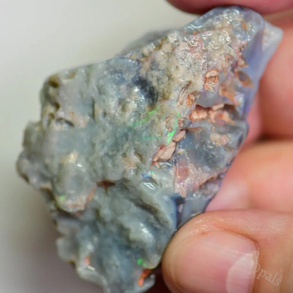 76.1 Cts Australian Rough Opal Lightning Ridge For Carving