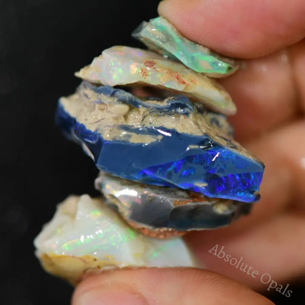 77.0 Cts Australian Rough Opal Parcel Lightning Ridge