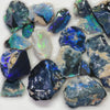 Australian Rough Black Opal Parcel, Lightning Ridge - Potch and Colour, Offcuts