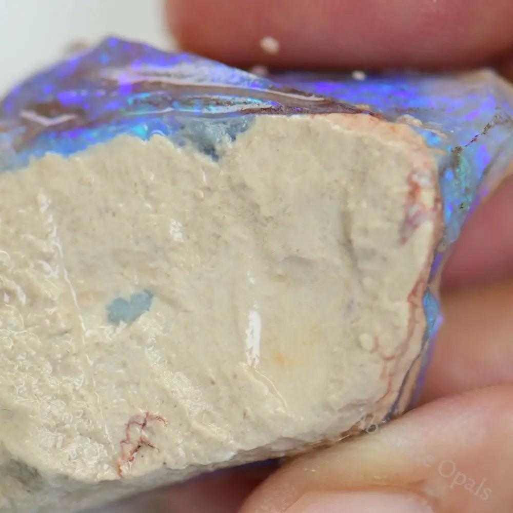 77 Cts Australian Rough Opal Lightning Ridge Mine Run Single