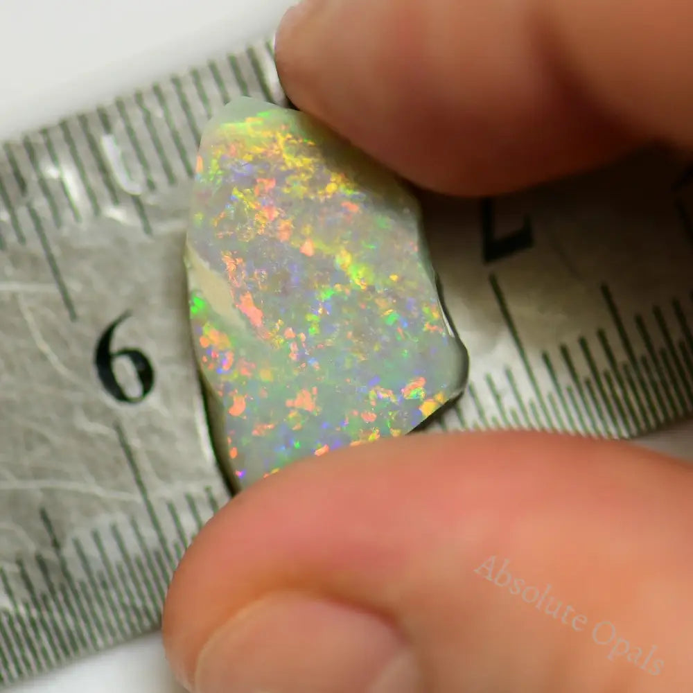 8.1 Cts Australian Opal Lightning Ridge Solid Rough Rub