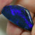 8.15 Cts Australian Rough Black Opal Lightning Ridge Cmr Single