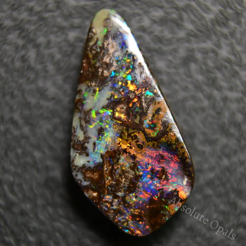 8.17 Cts Australian Boulder Opal Cut Stone