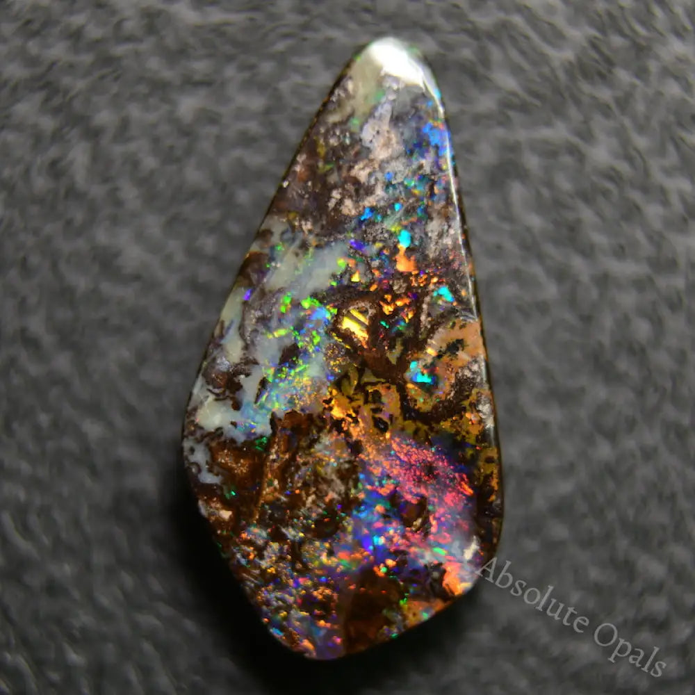 8.17 Cts Australian Boulder Opal Cut Stone