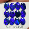 8.17 Cts Australian Opal Doublet Stone Cabochon 12Pcs 7X5