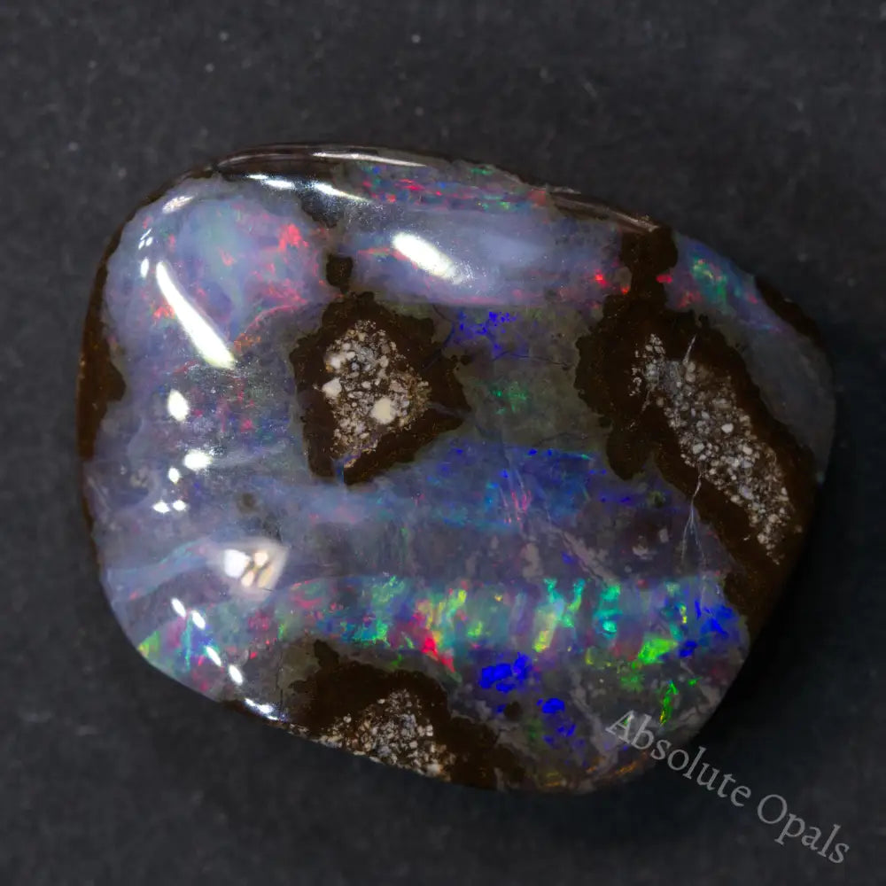 Australian Boulder Opal, Cut Stone