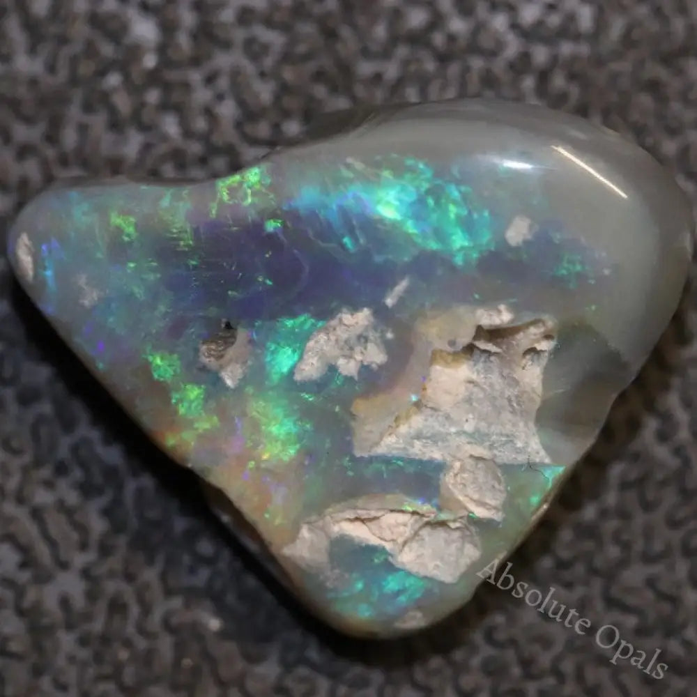 8.25 Cts Australian Opal Rough Lightning Ridge Polished Specimen