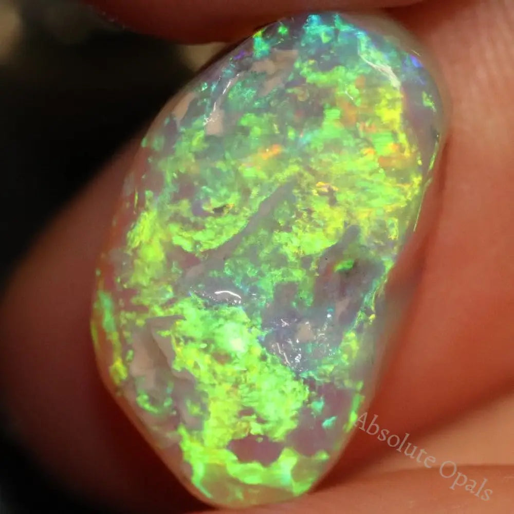 8.50 Cts Opal Lightning Ridge Rough Rub Nobby