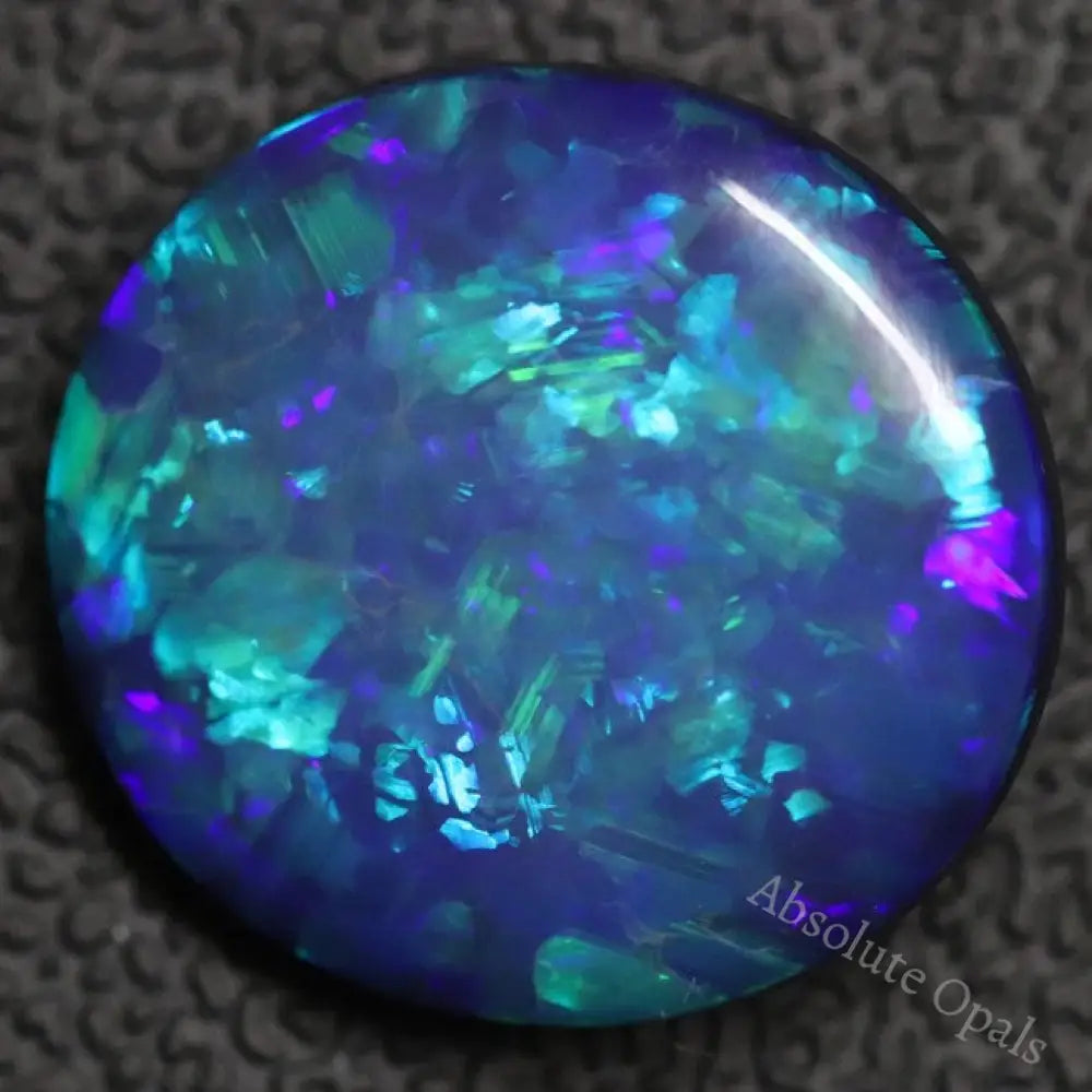 8.55 Cts Australian Opal Doublet Stone Cabochon