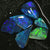 8.80 Cts Australian Rough Black Opal Parcel Rubs Lightning Ridge Cmr