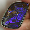 8.88 G Australian Boulder Opal With Silver Pendant: L 41.0 Mm Jewellery