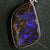 Australian Boulder Opal with Silver Pendant