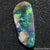 8.8 Cts Australian Black Opal Rough Lightning Ridge Polished Specimen