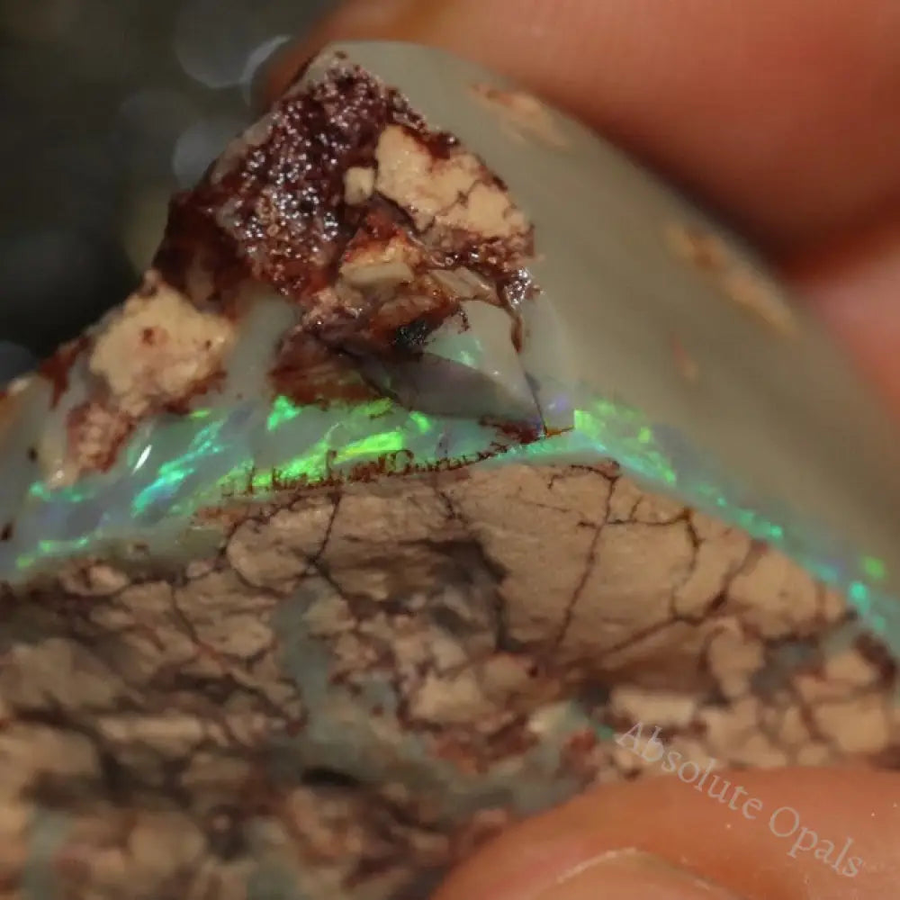 80.0 Cts Australian Semi-Black Opal Rough Lightning Ridge