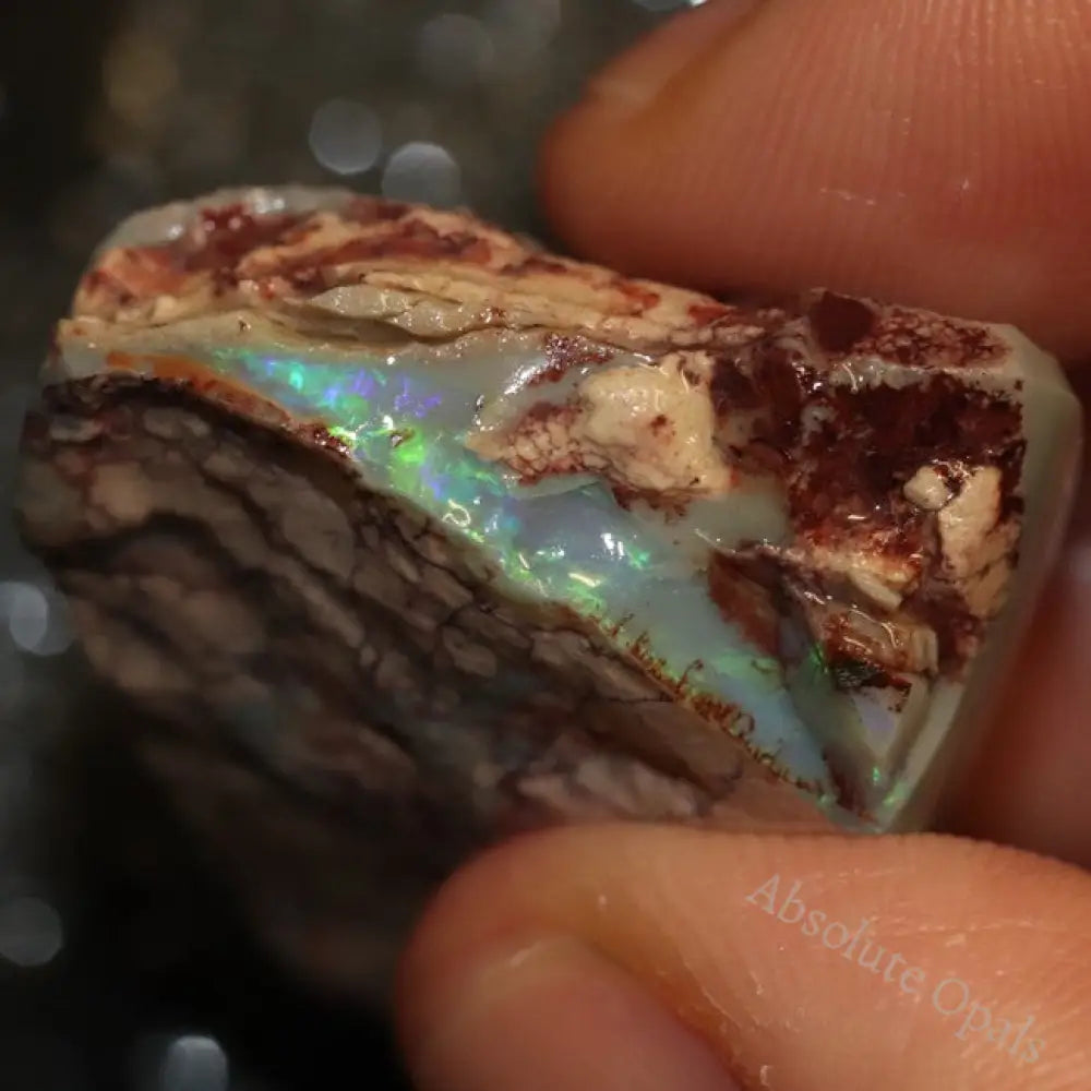 80.0 Cts Australian Semi-Black Opal Rough Lightning Ridge