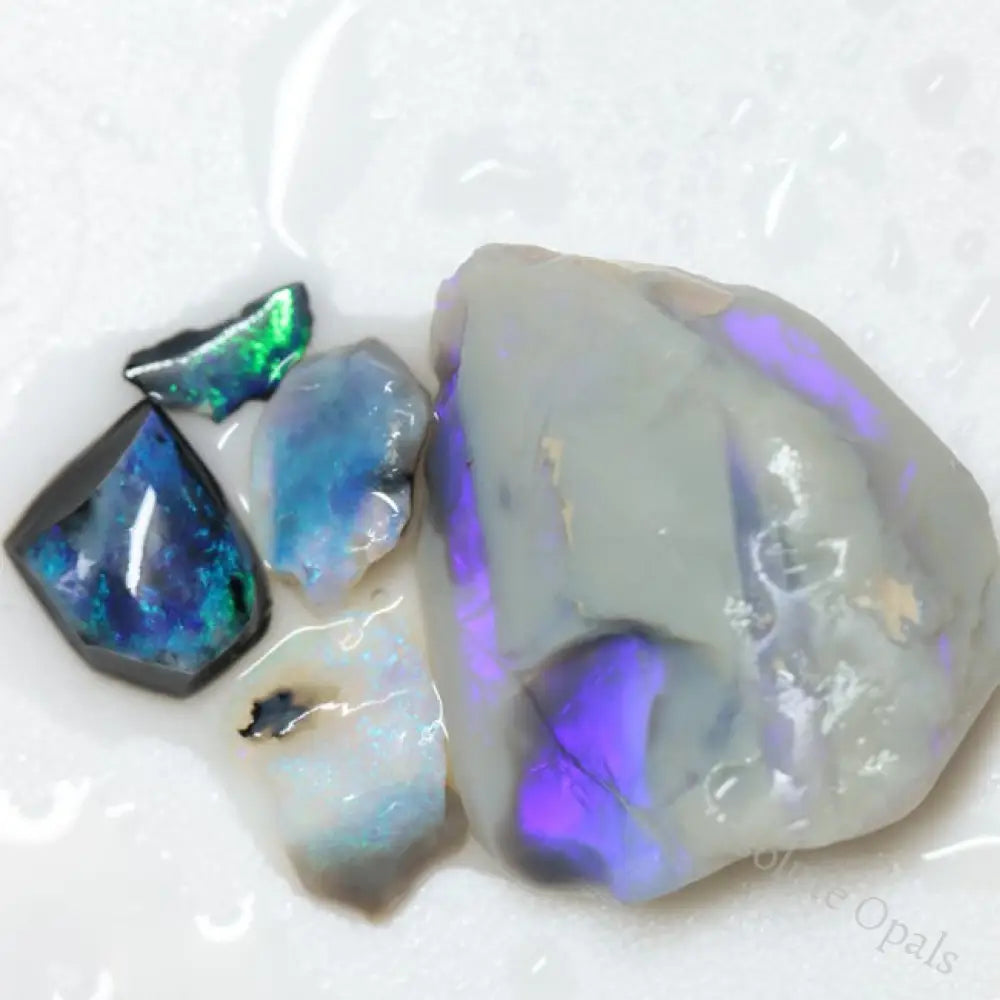 83.55 Cts Australian Lightning Ridge Rough Opal Parcel