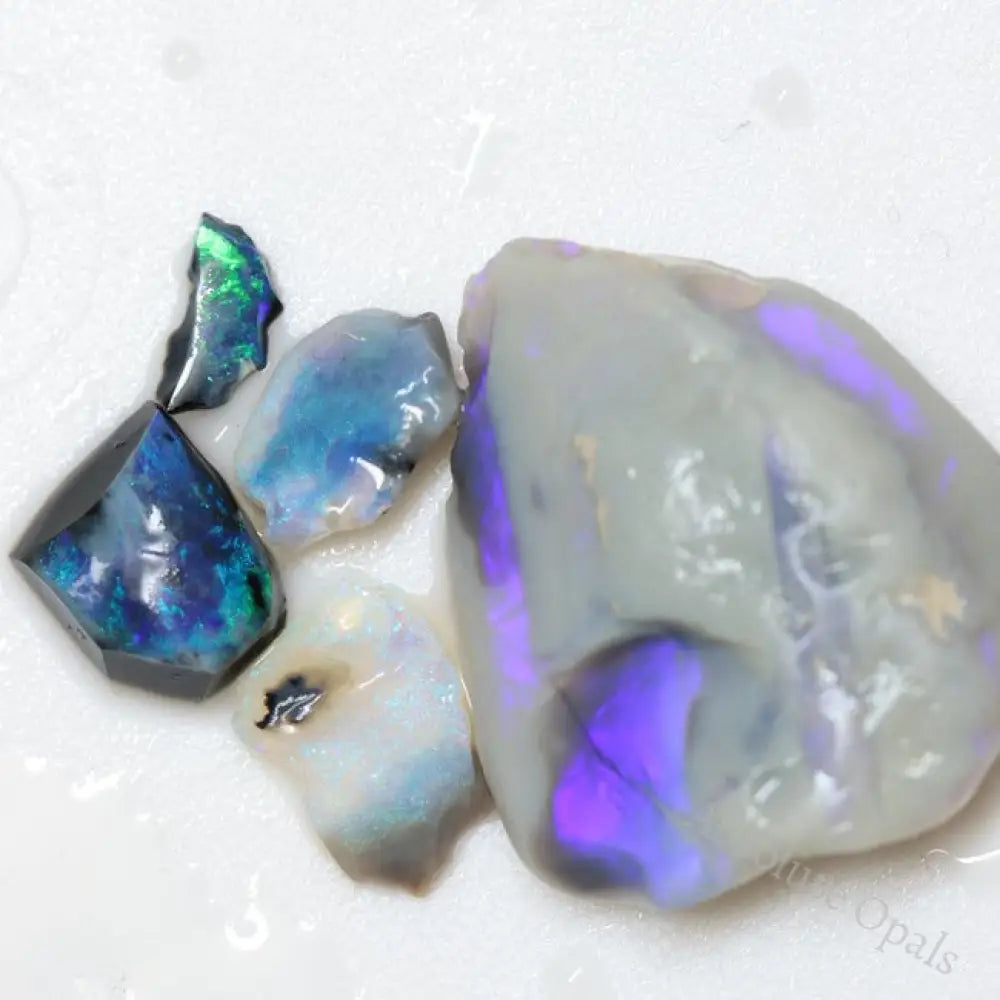 83.55 Cts Australian Lightning Ridge Rough Opal Parcel