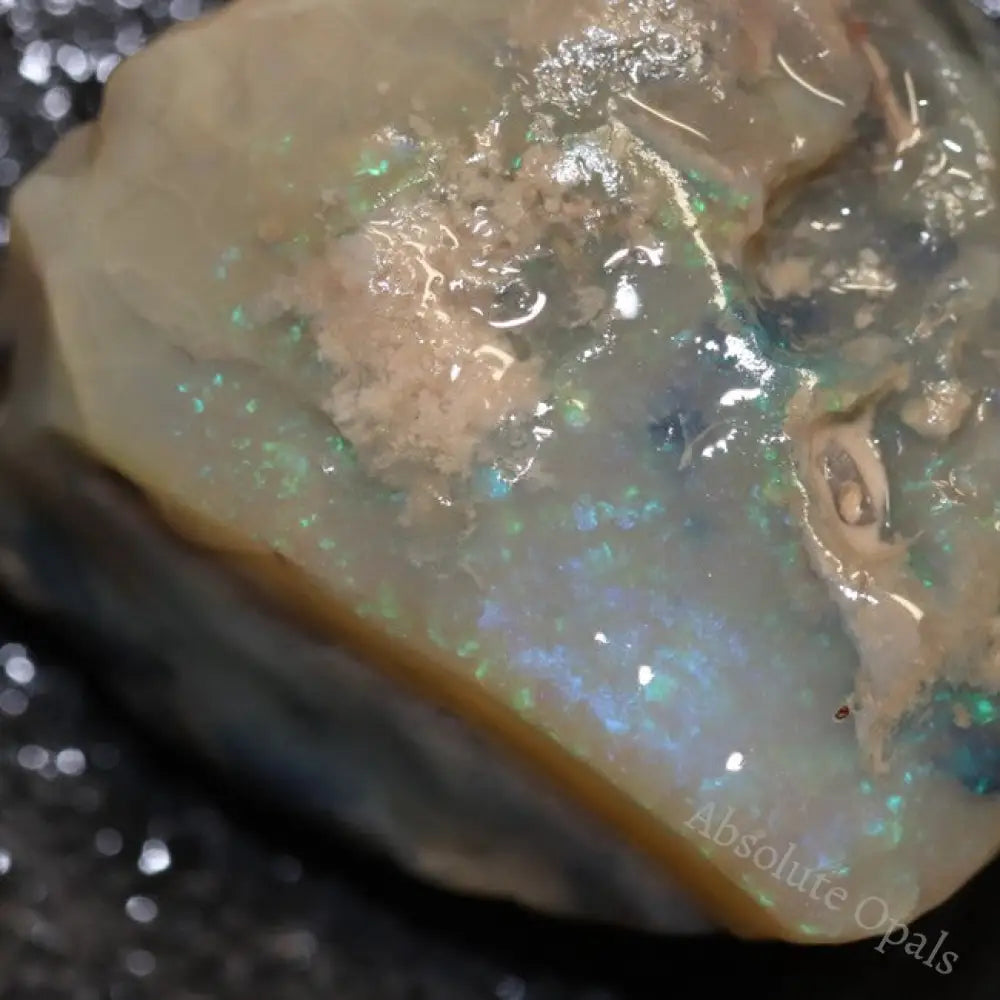 Australian Semi-Black Opal Rough, Lightning Ridge