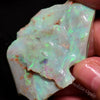 black rough opal