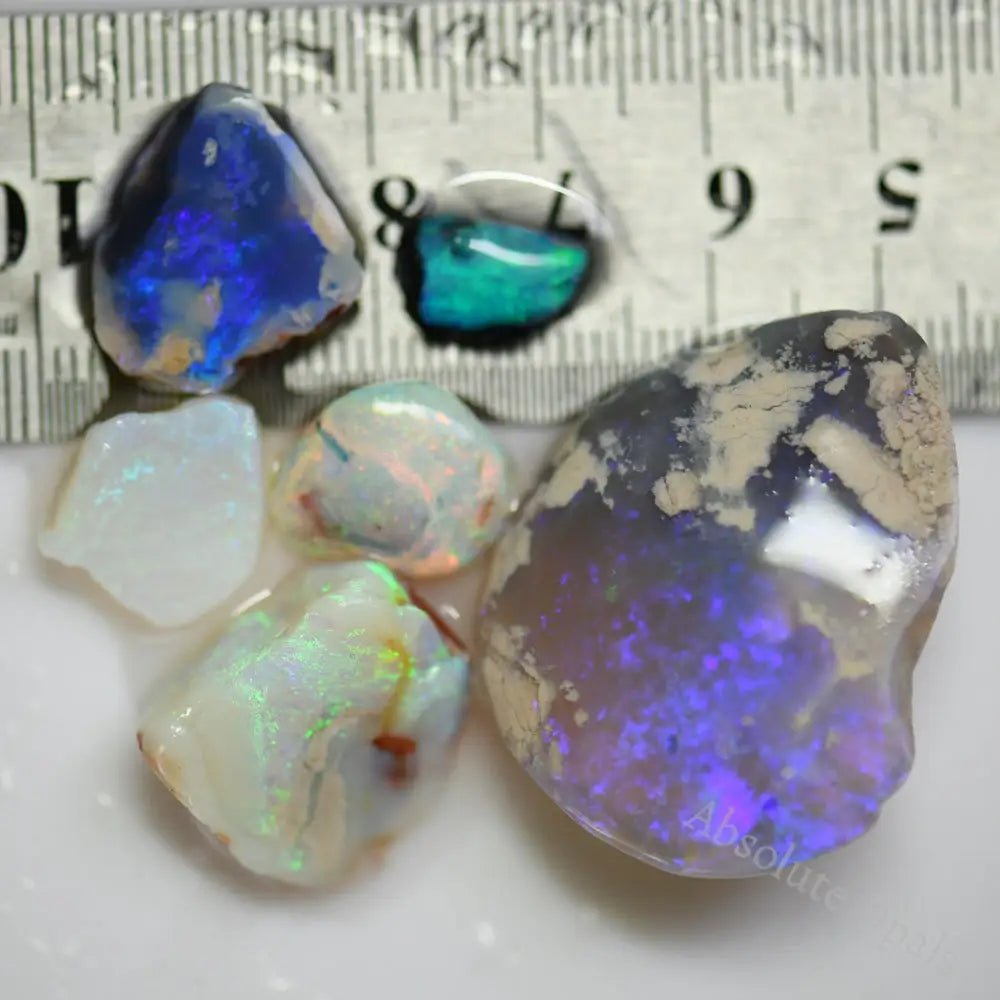 88.0 Cts Australian Rough Opal Parcel Lightning Ridge