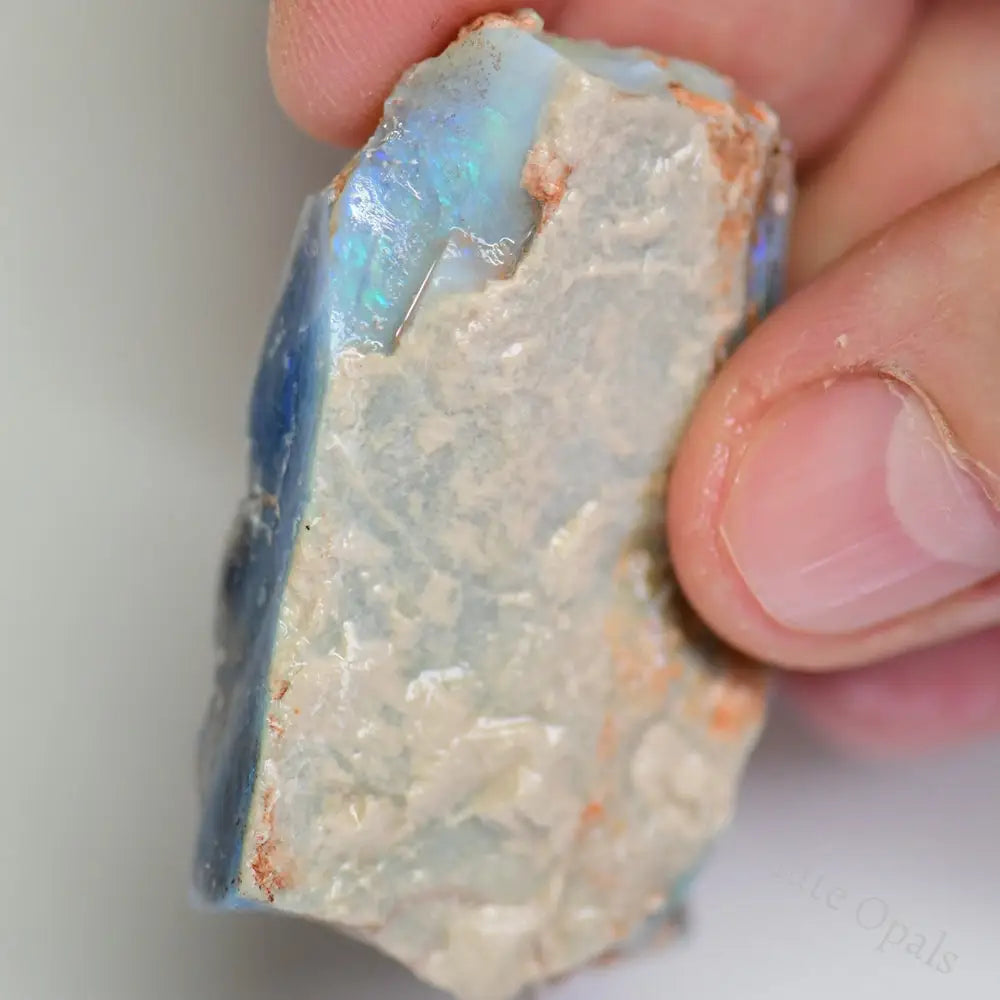 88 Cts Australian Rough Opal Lightning Ridge Single