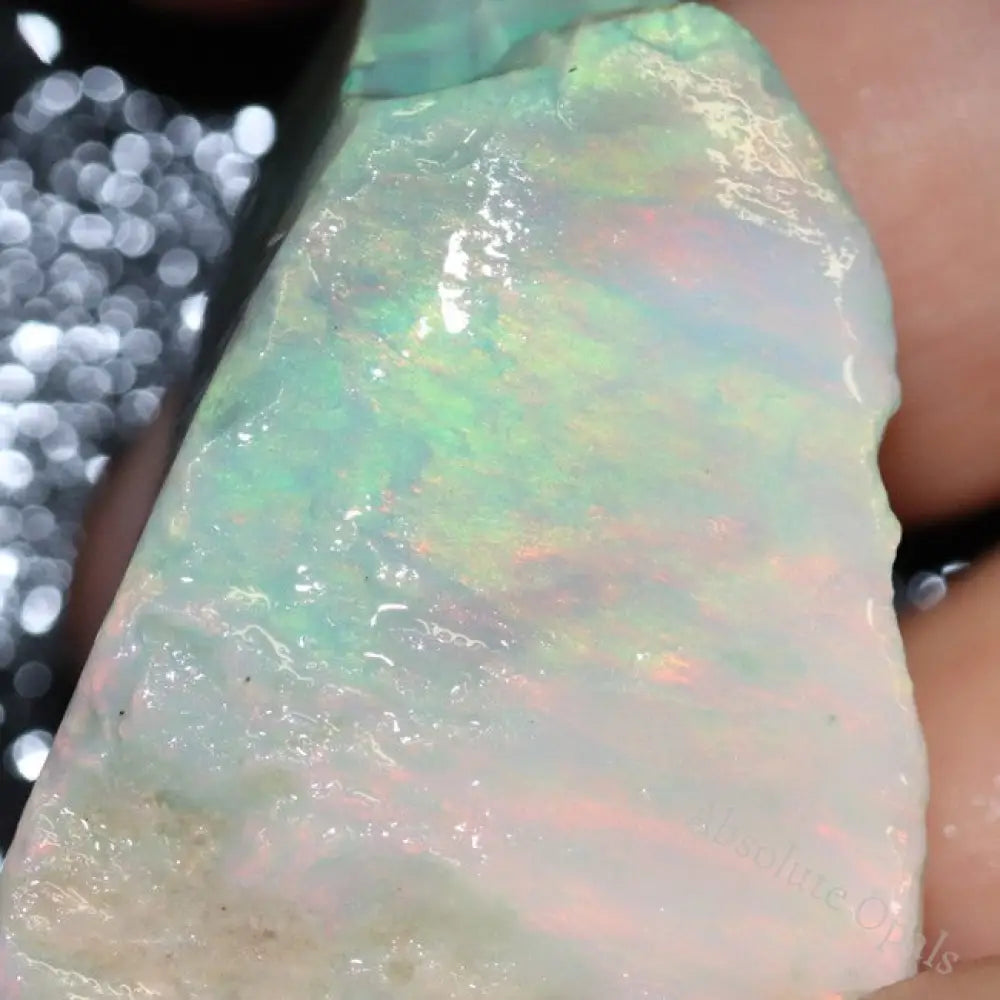 89.45 Cts Single Opal Rough Gem Stone 42.5X27.5X16.2Mm