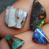 9.04 Cts Australian Boulder Opal Cut Loose Stone Parcel