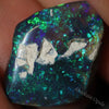 9.05 Cts Australian Black Opal Rough Lightning Ridge Polished Specimen