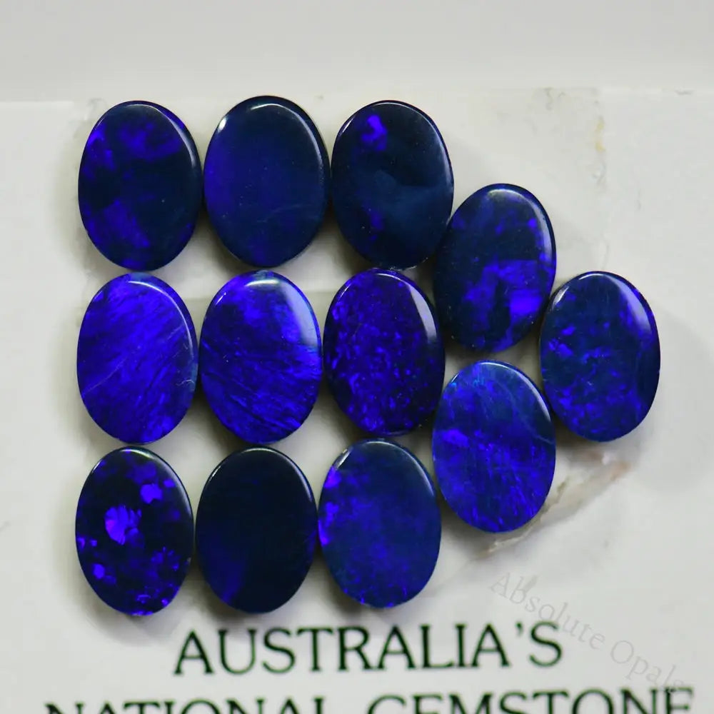 Australian Opal, Doublet Stone, Cabochon