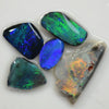 9.2 Cts Australian Black Rough Opal Parcel Lightning Ridge Cmr